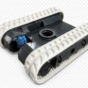 Rubber crawler undercarriage